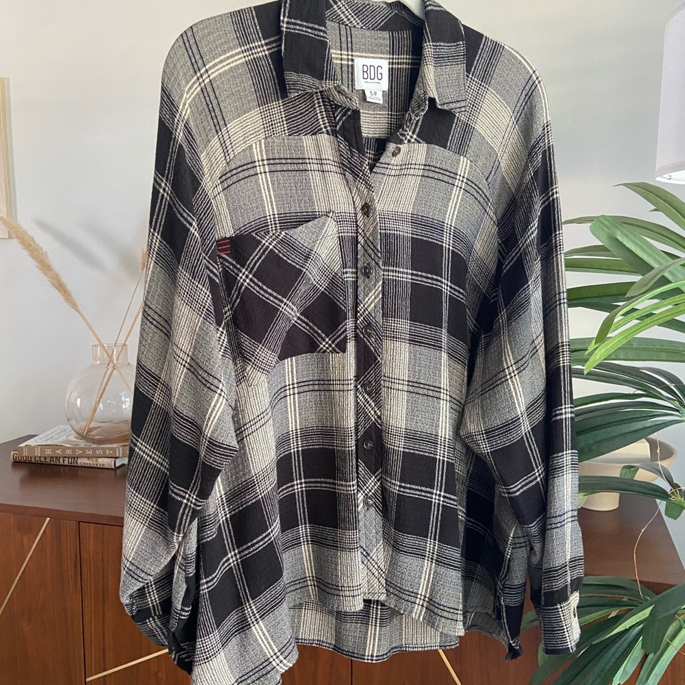Urban Outfitters Oversized Light Flannel